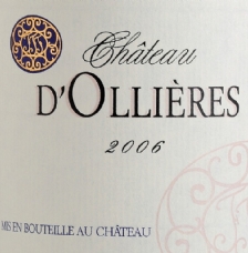 奥利耶古堡–经典干红 Chateau d'Ollieres –Rouge CLASSIQUE