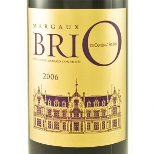肯德布朗庄园副牌干红葡萄酒（BRIO DE Château CANTENAC BROWN）